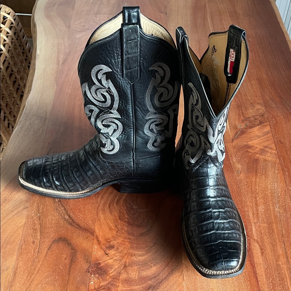 Black Western Cowboy Boots